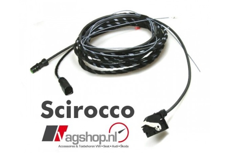 VW Scirocco kabelset voor achteruitrijcamera 