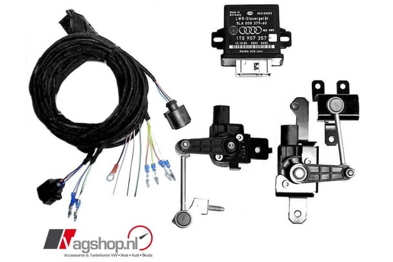 Audi A1 (8x) automatische koplamp hoogteregeling set