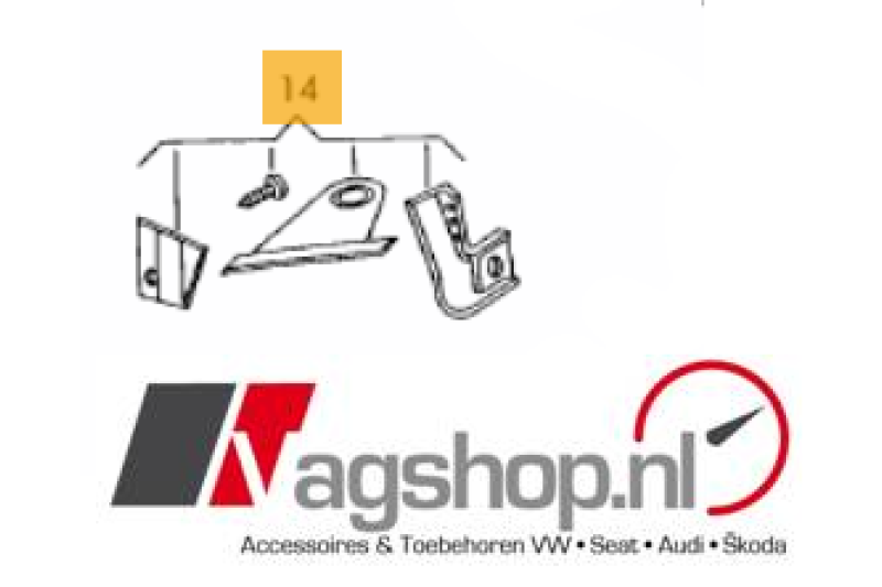 Volkswagen Fox reparatieset voor Koplampen 