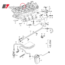Audi VW Lagedruksensor voor Brandstofpomp 