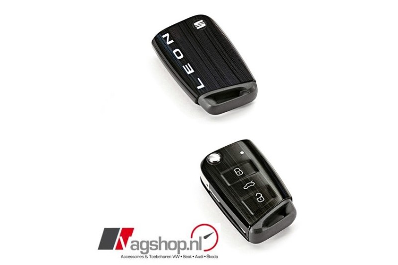 Seat Leon (5F) Sleutelcover - Zwart -
