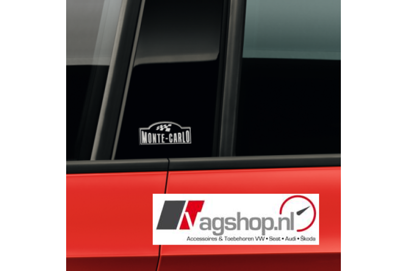 Skoda Fabia/Rapid 'Monte Carlo' embleem voor de B-stijl 