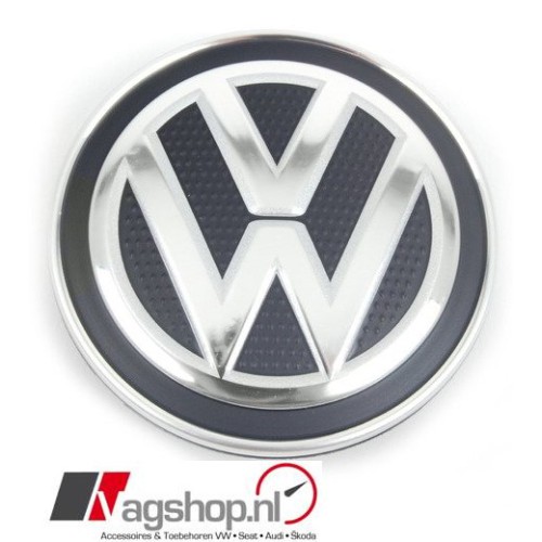 VW afdekkap satijnzwart/chroomglans/ reflexzilver voor aluminium velgen