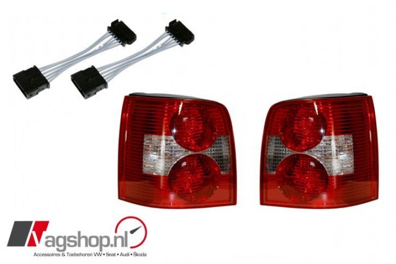 VW Passat Variant (3B/3BG) Facelift achterlichtenset incl. adapterkabels