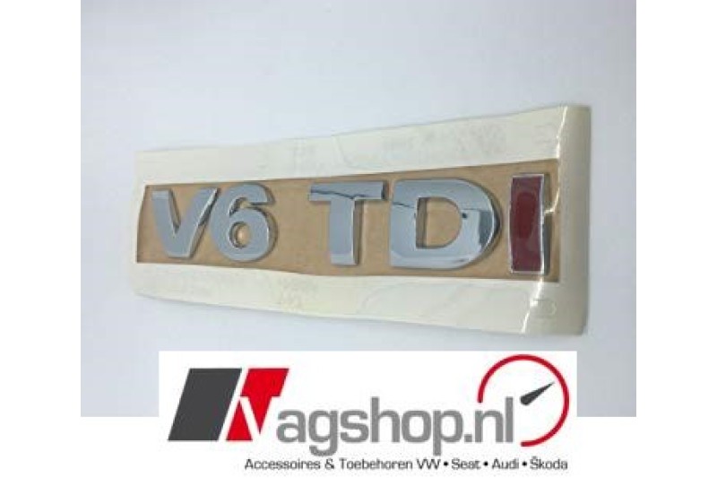 VW Passat (3B/3BG) V6 TDI met rode I plak embleem achterkant 