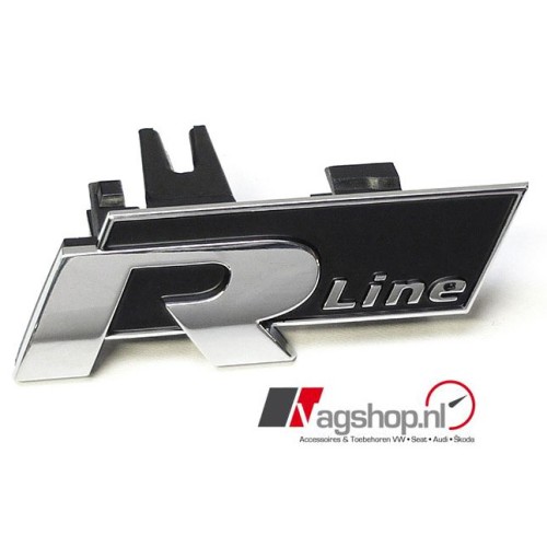 VW Passat (B7) R-line grill embleem 