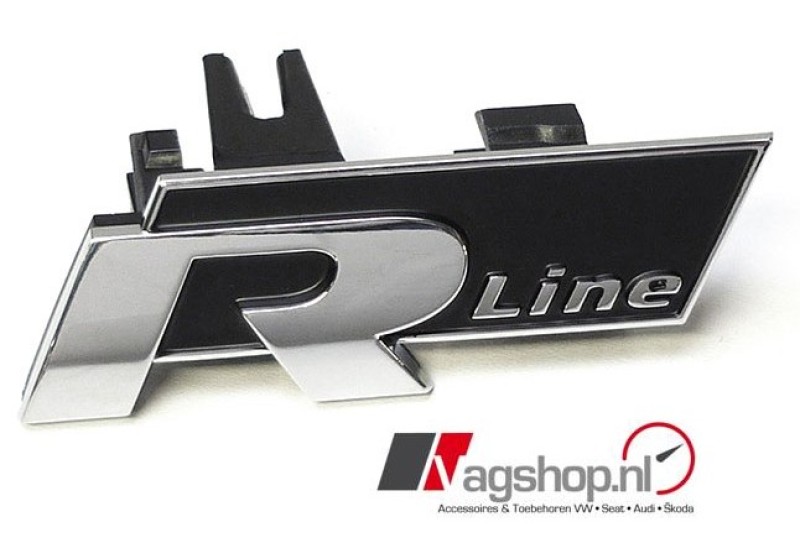 VW Passat (B7) R-line grill embleem 