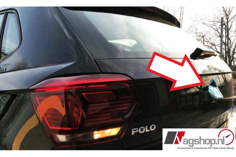 VW Polo (AW) Highline achteruitrijcamera met hulplijnen 