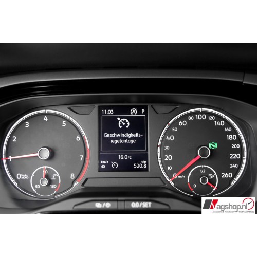 VW Polo (AW) Cruise control set  voor auto met Multifunctiestuur