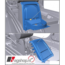 VW Polo 6R 6C bekerhouder middenconsole achter 