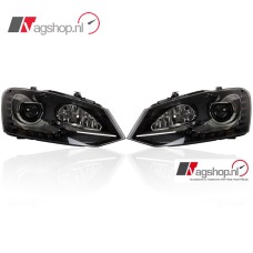 VW Polo 6R Bi-Xenon koplampenset met dagrijverlichting -ombouwset- 