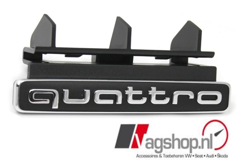 Audi Q5 (FY) Quattro grill embleem 