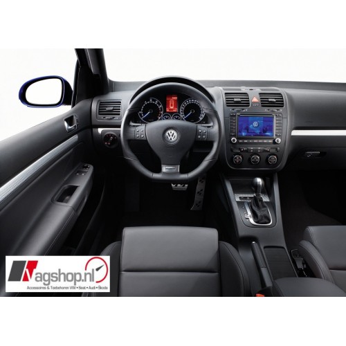 VW Golf 5 R32 Aluminium inleg voor dashboard 