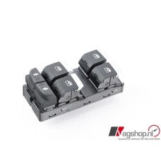 Audi A4, A5, Q5, Q7 raammechaniek schakelaar (4 deurs)