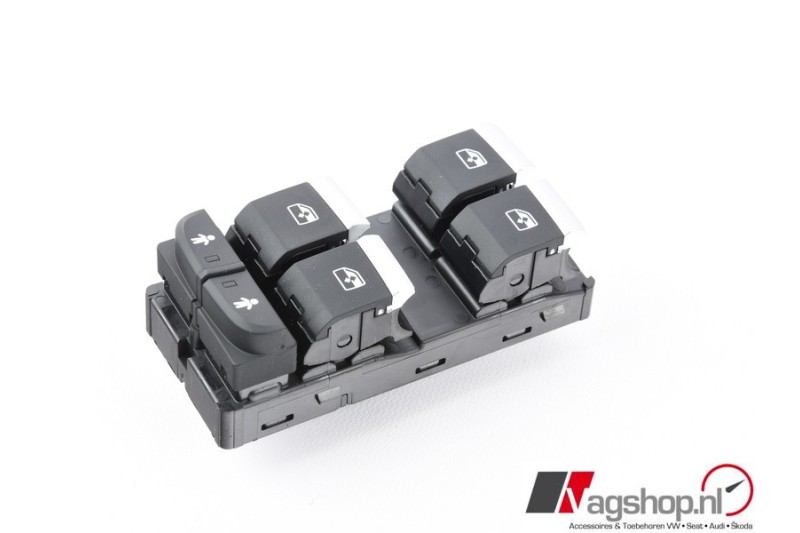 Audi A4, A5, Q5, Q7 raammechaniek schakelaar (4 deurs)