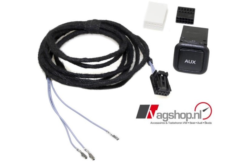 VW/Skoda RNS510/Columbus/MFD2/RNS2/RCD310 Aux-in adapter-set