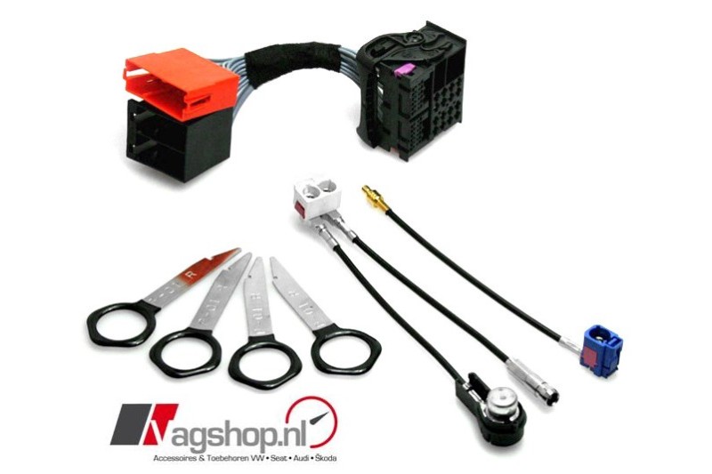 Audi A4 (B6 / B7), Audi A6 (C5) RNS-D naar RNS-E retrofitset 