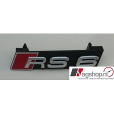 Audi RS6 grill embleem inclusief bevestigingselement 