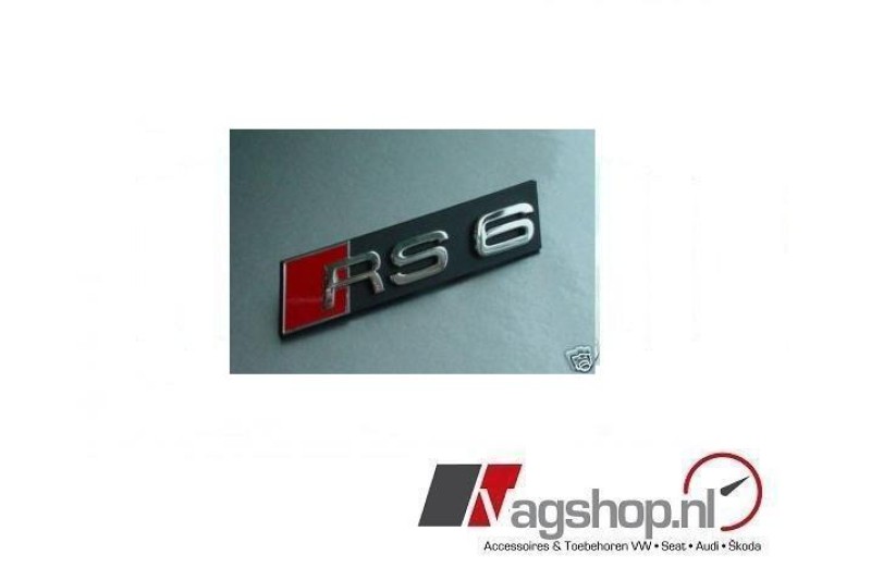 RS6 Grill Badge