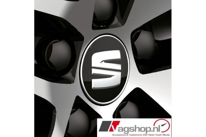 Seat naafkappen-set voor Aluminium velgen 
