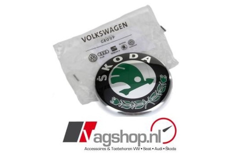 Škoda kofferklep embleem
