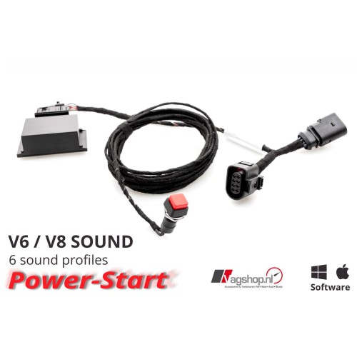Audi SQ5 (8R), A6 (4G), A7 (4G) Sound Booster Pro Active Sound - Bluetooth 