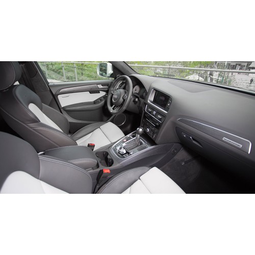 Audi SQ5 Dashboard decor/sierlijsten-set - CARBON - met 'Quattro' opschrift 