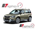 Skoda Yeti Stootlijstenset aluminium 