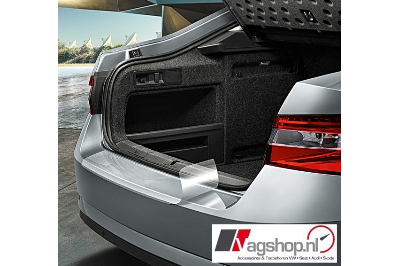 Skoda Superb 3 achterbumper beschermfolie 