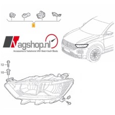 Volkswagen T-Roc koplamp reparatie-set