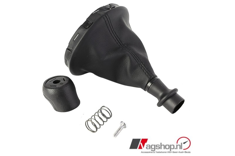 VW Transporter (T5) versnellingspook - Zwart - 