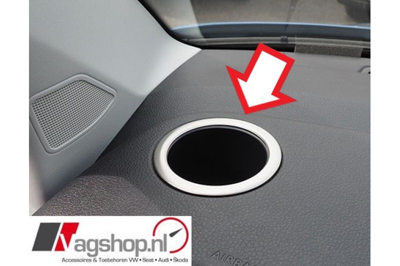 VW Transporter (T6) dashboard bekerhouder rechts 