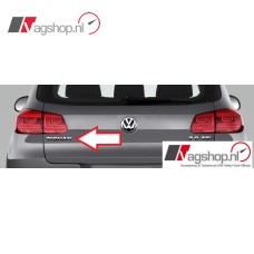 VW Tiguan (5T) 'TIGUAN' plak embleem achterkant 