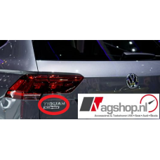 VW Tiguan (AD1 & BW2) ALLSPACE plakembleem achterkant 