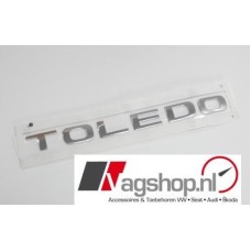 Seat Toledo 2 Plak embleem achterkant 