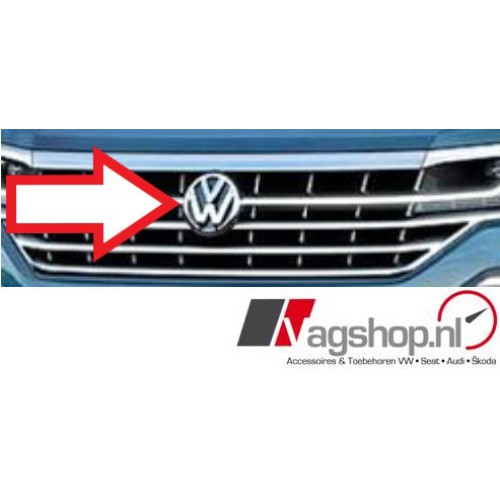 VW Touareg 3 VW grille embleem 