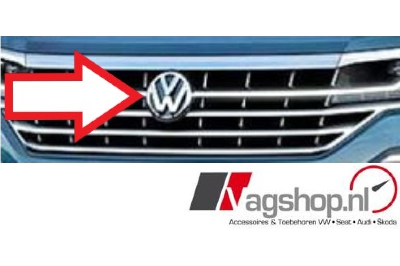 VW Touareg 3 VW grille embleem 