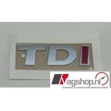 VW Touareg (7P) TDI plak embleem achterkant