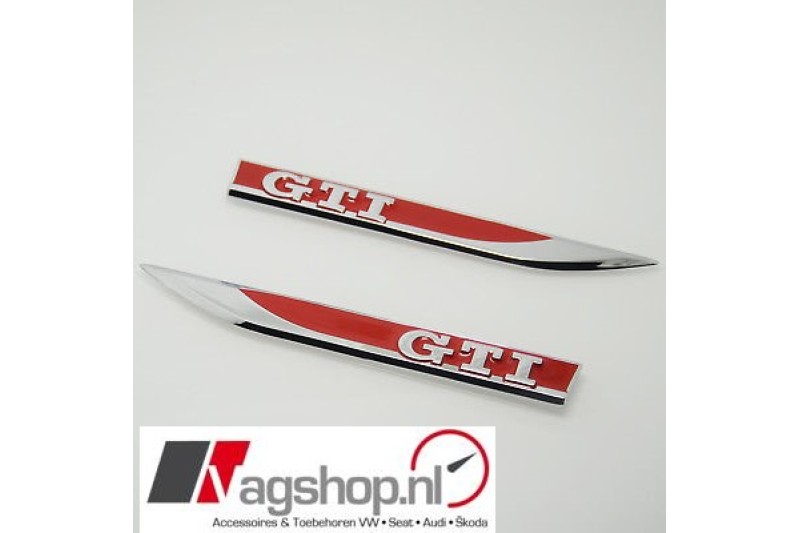 VW Up! GTI en Polo 6C GTI zij-embleem-set