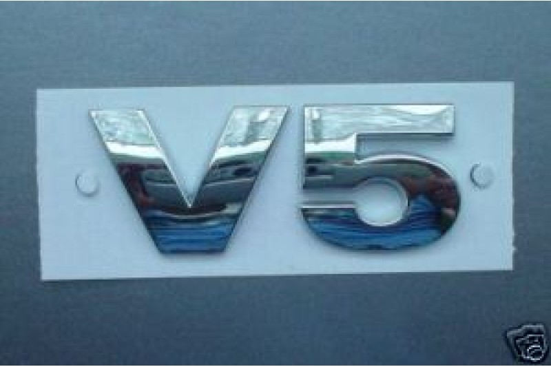 Volkswagen V5 embleem chrome