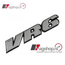 VW VR6 plak embleem achterkant 