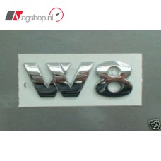 W8 Plak Badge