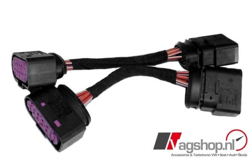 Audi A4 (B6) Xenon adapterkabels ombouw naar A4 (B7) koplampen