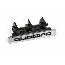 Audi 'quattro' embleem voor grill