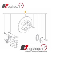 Remschijf VW Transpoter/Touareg