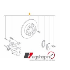 Volkswagen Transpoter / Touareg remschijf