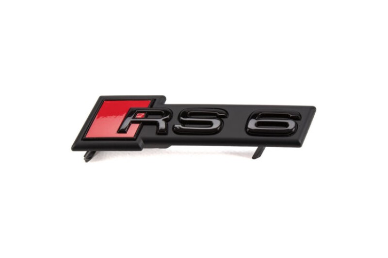 Audi RS6 C8 Embleem Zwart