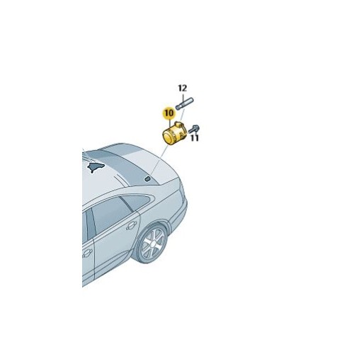 Originele Audi trekhaak stekkerdoos 13 polig