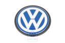 Volkswagen embleem motorafdekking - blauw/wit