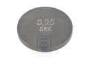 Volkswagen stelplaatje klepstoter 3,25 mm